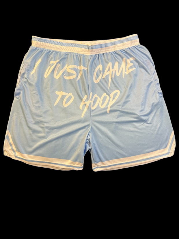 I JUST CAME TO HOOP SHORTS "YOUTH"