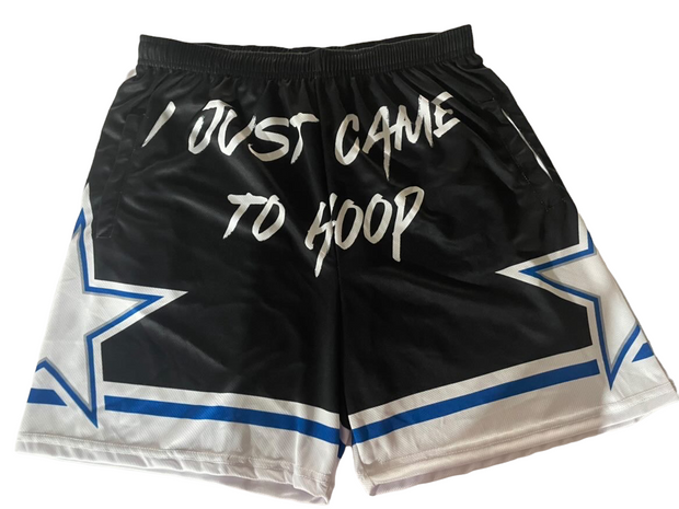 I JUST CAME TO HOOP STAR SHORTS